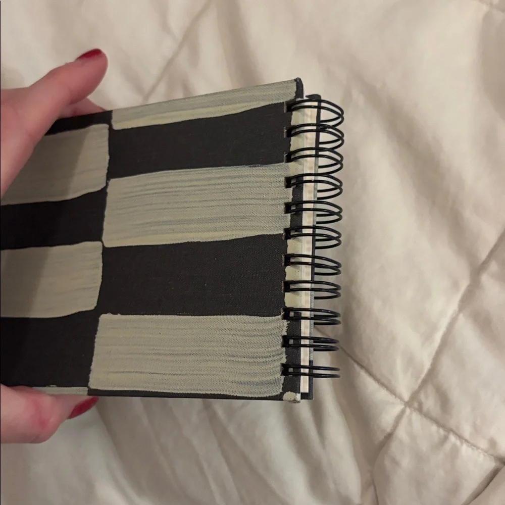 New Slim Notebook BY MOGLEA Row Design‎ Hand painted 4 x 9 inch